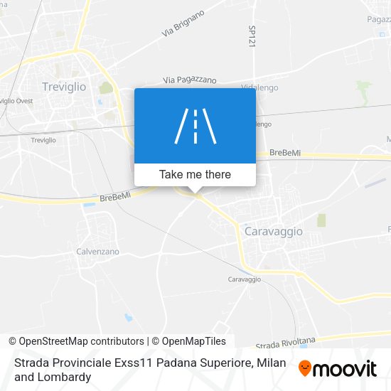 Strada Provinciale Exss11 Padana Superiore map