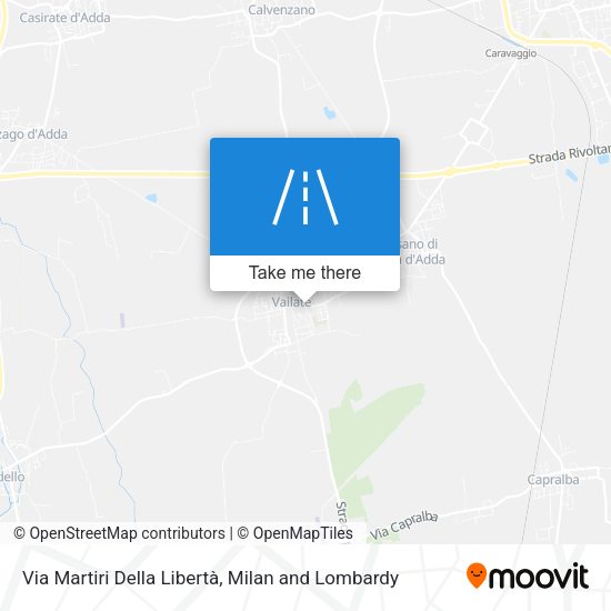 Via Martiri Della Libertà map