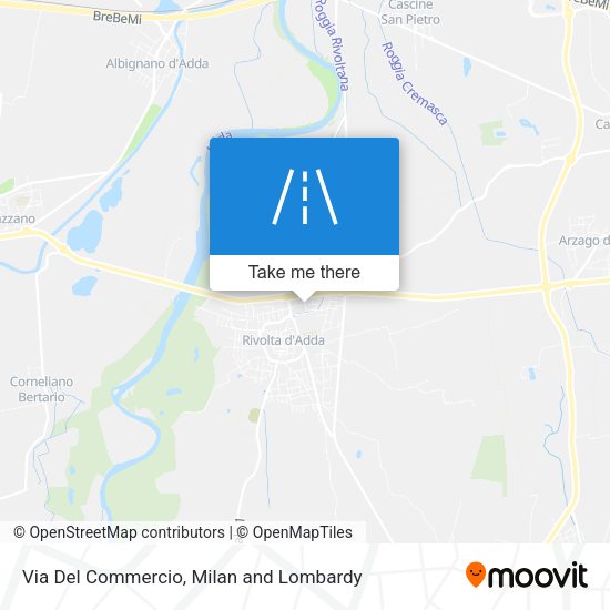 Via Del Commercio map