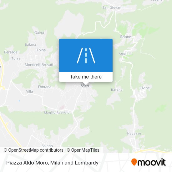 Piazza Aldo Moro map