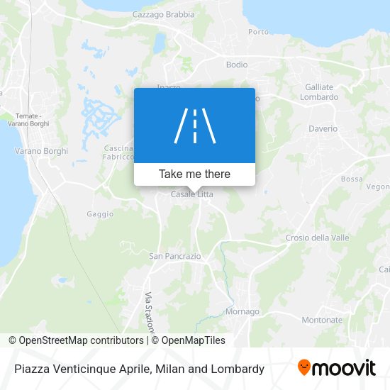 Piazza Venticinque Aprile map