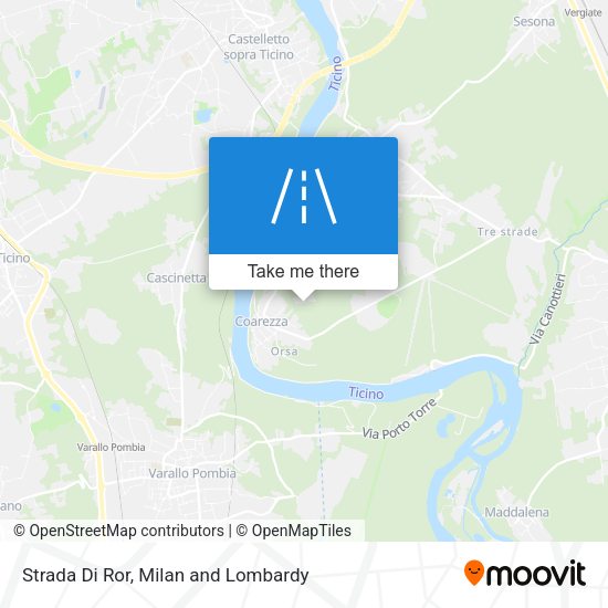 Strada Di Ror map