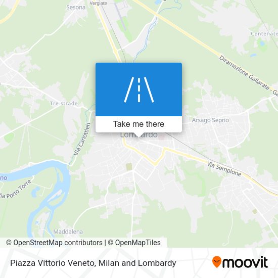 Piazza Vittorio Veneto map