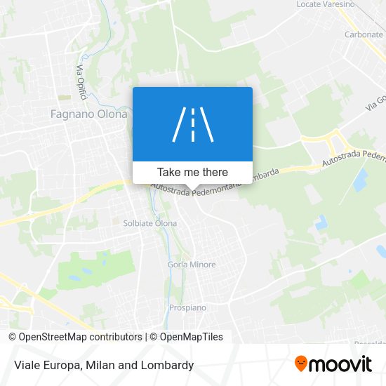 Viale Europa map