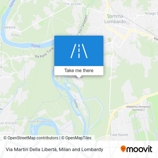 Via Martiri Della Libertà map