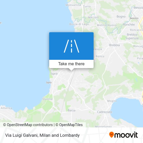 Via Luigi Galvani map