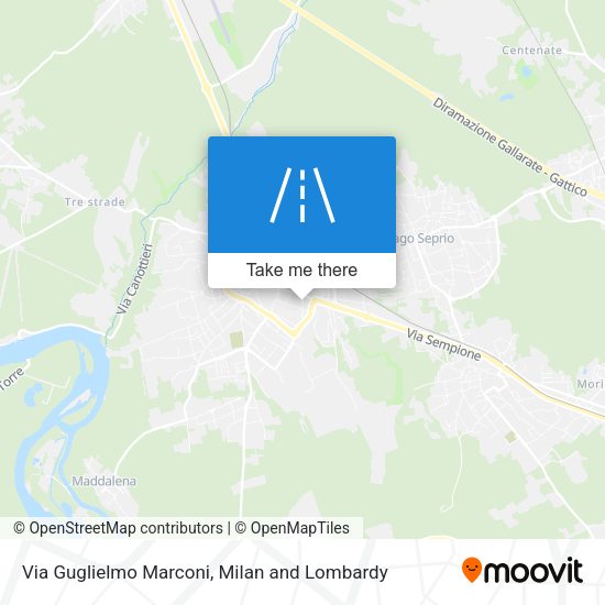 Via Guglielmo Marconi map