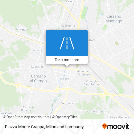 Piazza Monte Grappa map