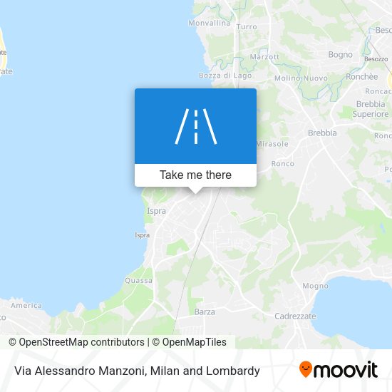 Via Alessandro Manzoni map