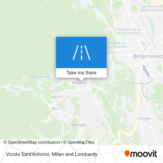 Vicolo Sant'Antonio map