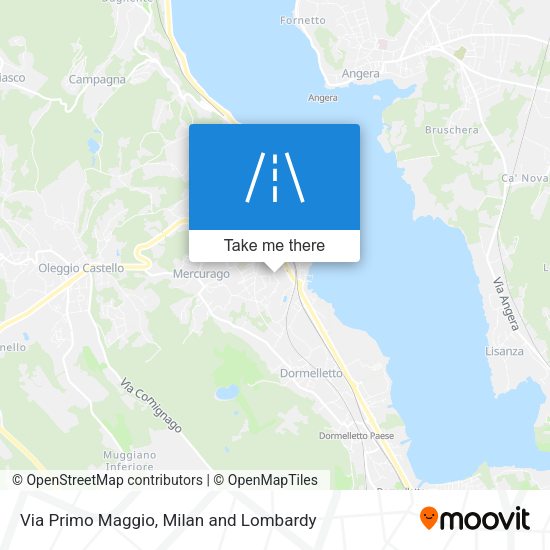 Via Primo Maggio map