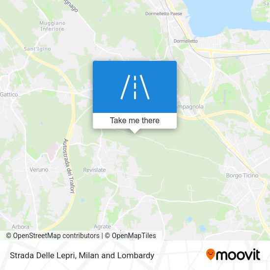 Strada Delle Lepri map