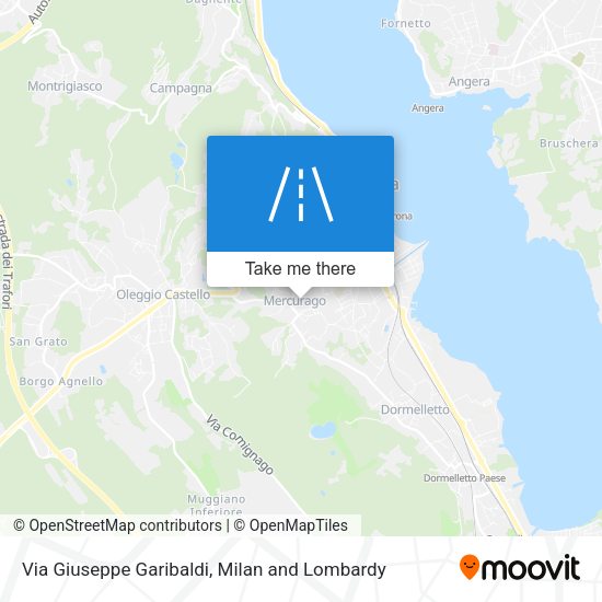 Via Giuseppe Garibaldi map