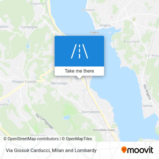 Via Giosuè Carducci map