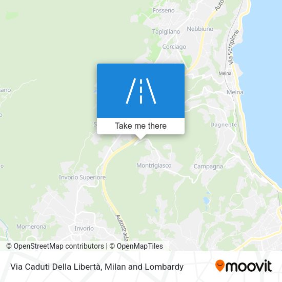 Via Caduti Della Libertà map