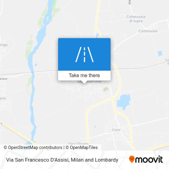 Via San Francesco D'Assisi map