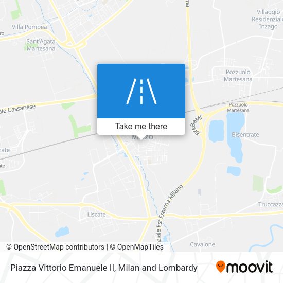 Piazza Vittorio Emanuele II map