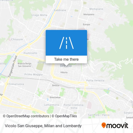 Vicolo San Giuseppe map