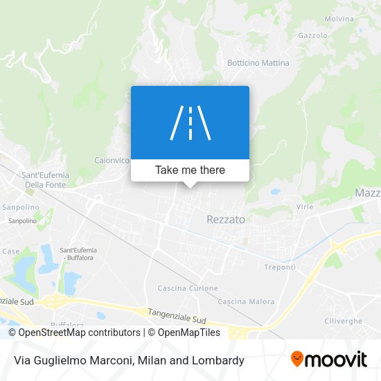 Via Guglielmo Marconi map