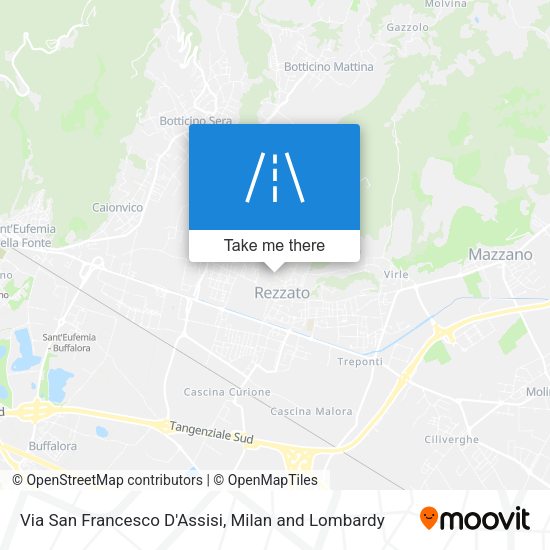 Via San Francesco D'Assisi map