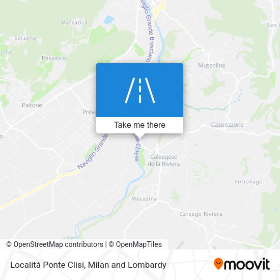 Località Ponte Clisi map