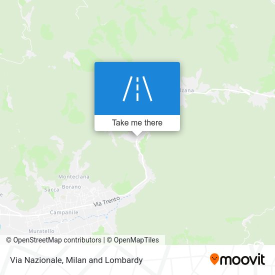 Via Nazionale map