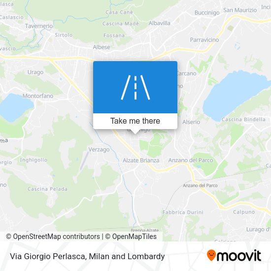 Via Giorgio Perlasca map