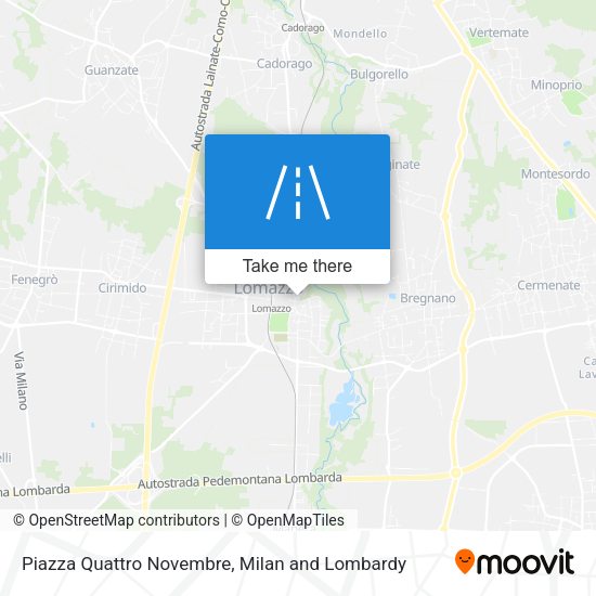 Piazza Quattro Novembre map