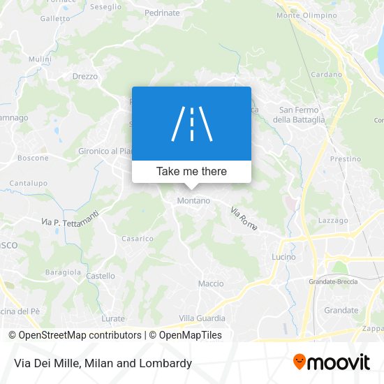 Via Dei Mille map