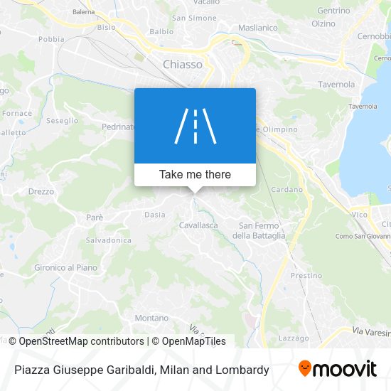 Piazza Giuseppe Garibaldi map