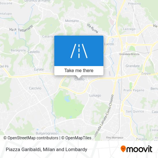 Piazza Garibaldi map