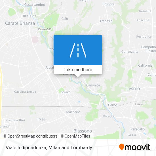 Viale Indipendenza map