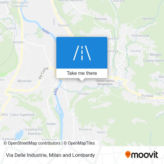 Via Delle Industrie map
