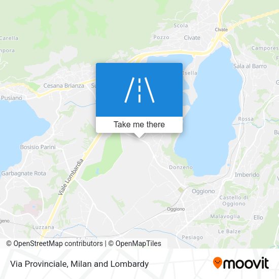 Via Provinciale map