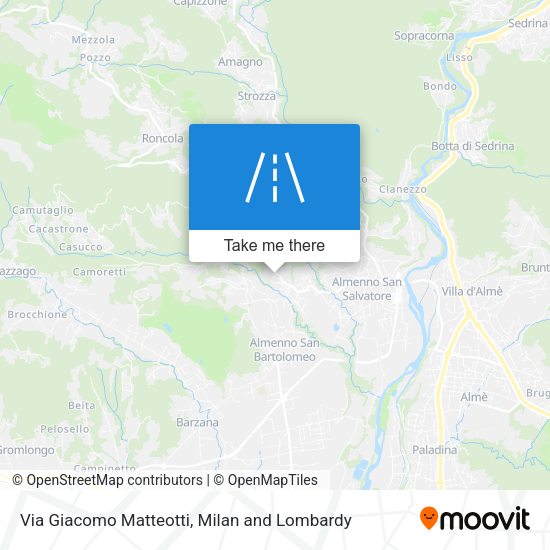 Via Giacomo Matteotti map