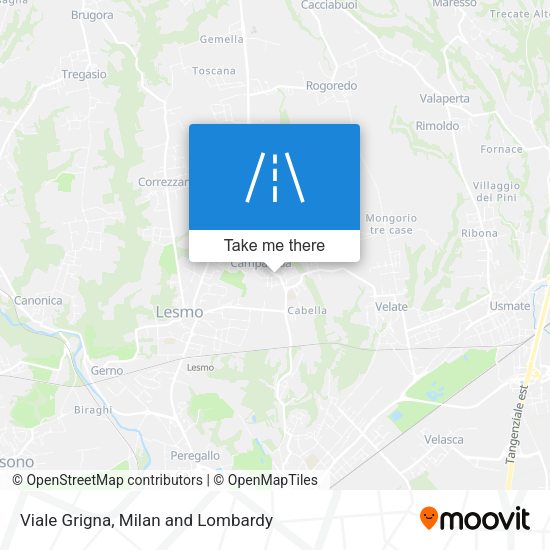Viale Grigna map