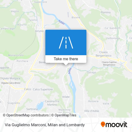 Via Guglielmo Marconi map