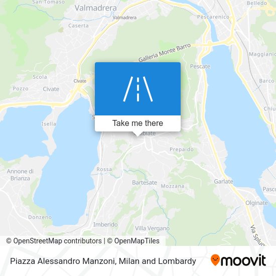 Piazza Alessandro Manzoni map