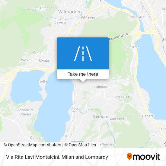 Via Rita Levi Montalcini map