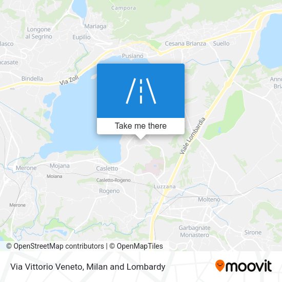 Via Vittorio Veneto map