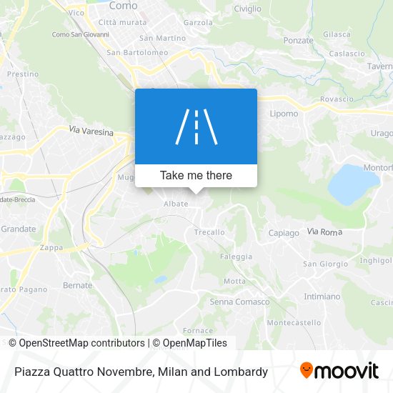 Piazza Quattro Novembre map