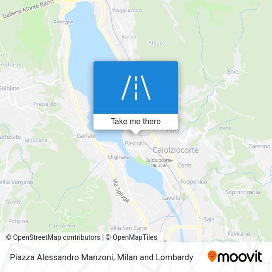 Piazza Alessandro Manzoni map