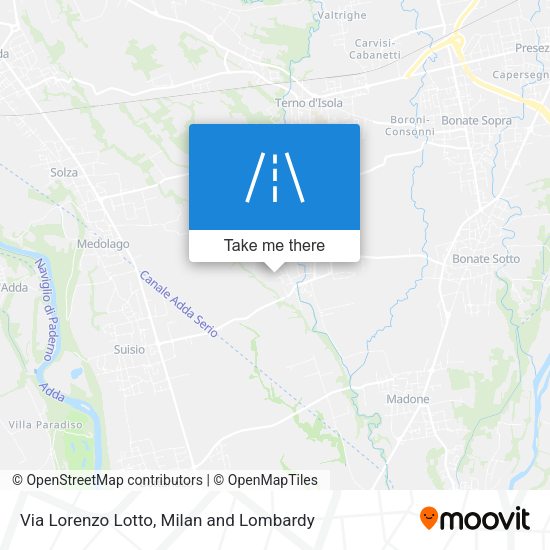 Via Lorenzo Lotto map
