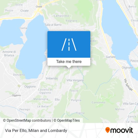 Via Per Ello map