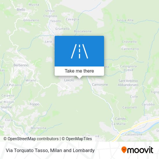 Via Torquato Tasso map