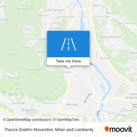 Piazza Quattro Novembre map