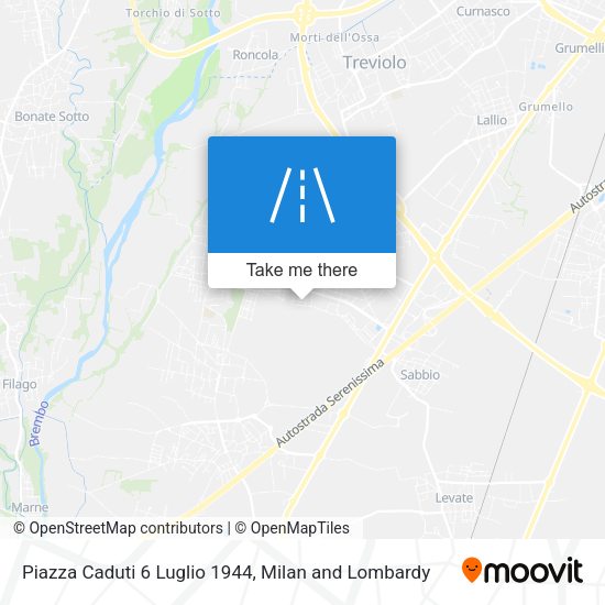 Piazza Caduti 6 Luglio 1944 map