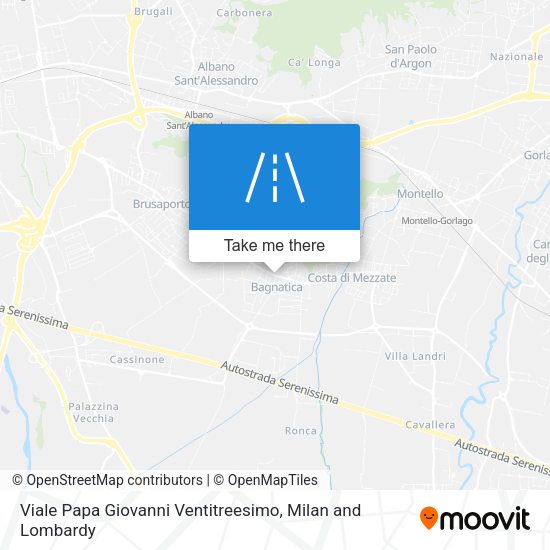 Viale Papa Giovanni Ventitreesimo map