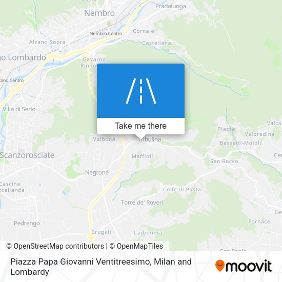 Piazza Papa Giovanni Ventitreesimo map