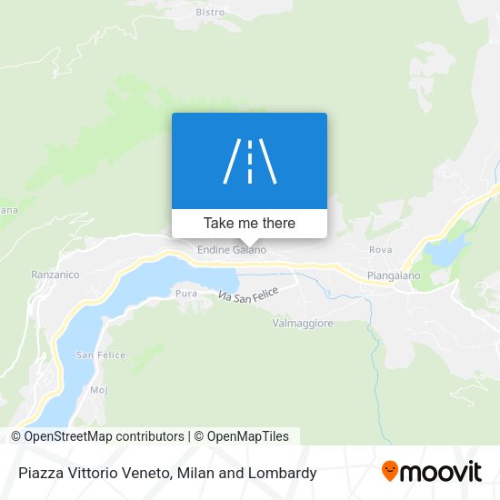Piazza Vittorio Veneto map